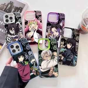 Casing Ponsel Pembunuh Iblis Anime Untuk iPhone 16 15 14 13 12 11 Pro Max X XR XSMAX 8 7 Plus Penutup Belakang Tahan Guncangan Matte Permen 10 casing ponsel pembunuh iblis penjualan terbaik iphone - №