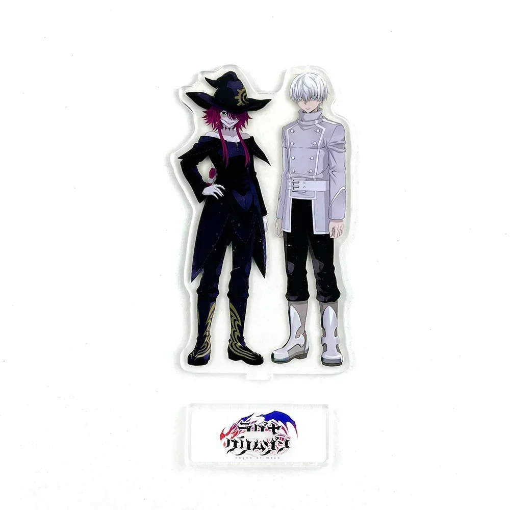 characters Ragna and Crimson  acrylic standee figurines desk decoration cake topper anime