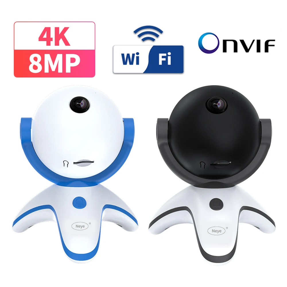 Neye S2 4K 8MP PTZ Intelligent WiFi Camera Home Indoor Baby Monitor Remote Intercom Camera Automatic Tracking Security Camera
