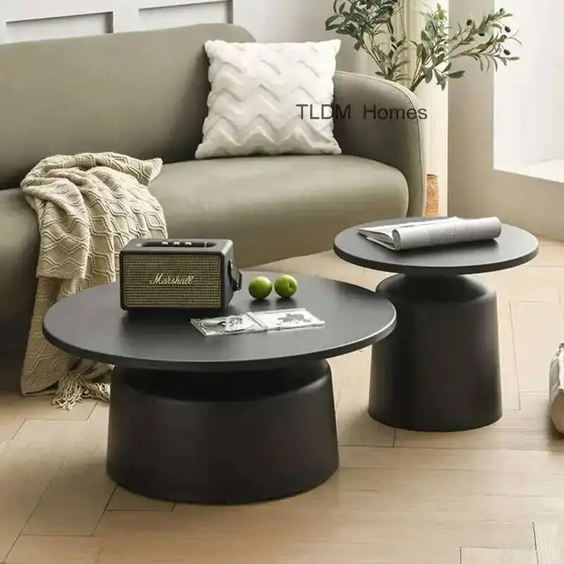 Coffee Ornaments Premium Frame Tables Coffee Round Tables Organizer Books Mechanism Design Table Basses De Salon Home Furniture
