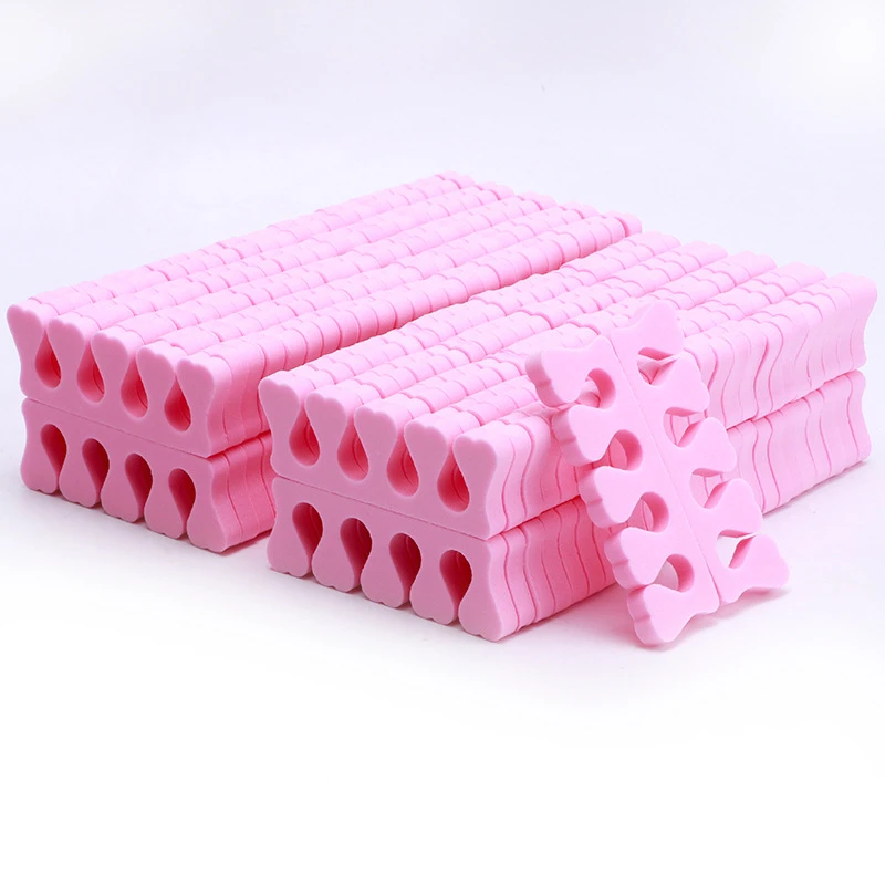 100/200/400pcs Nail Art Toes Separators Soft Sponge Fingers Foot Gel UV Polish Coating Painting Manicure Pedicure Tools Foam