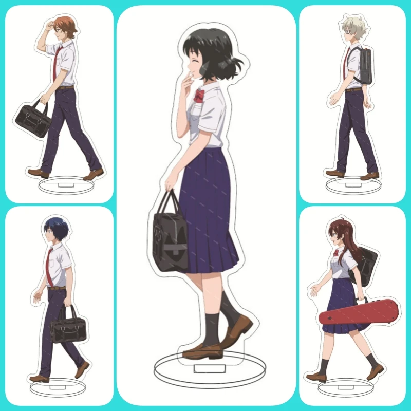 

Anime Blue Orchestra Acrylic Stand figure Hajime Aono/Ritsuko Akine/Nao Saeki Stand Plate Cosplay Prop Decor Fans Gifts 15cm