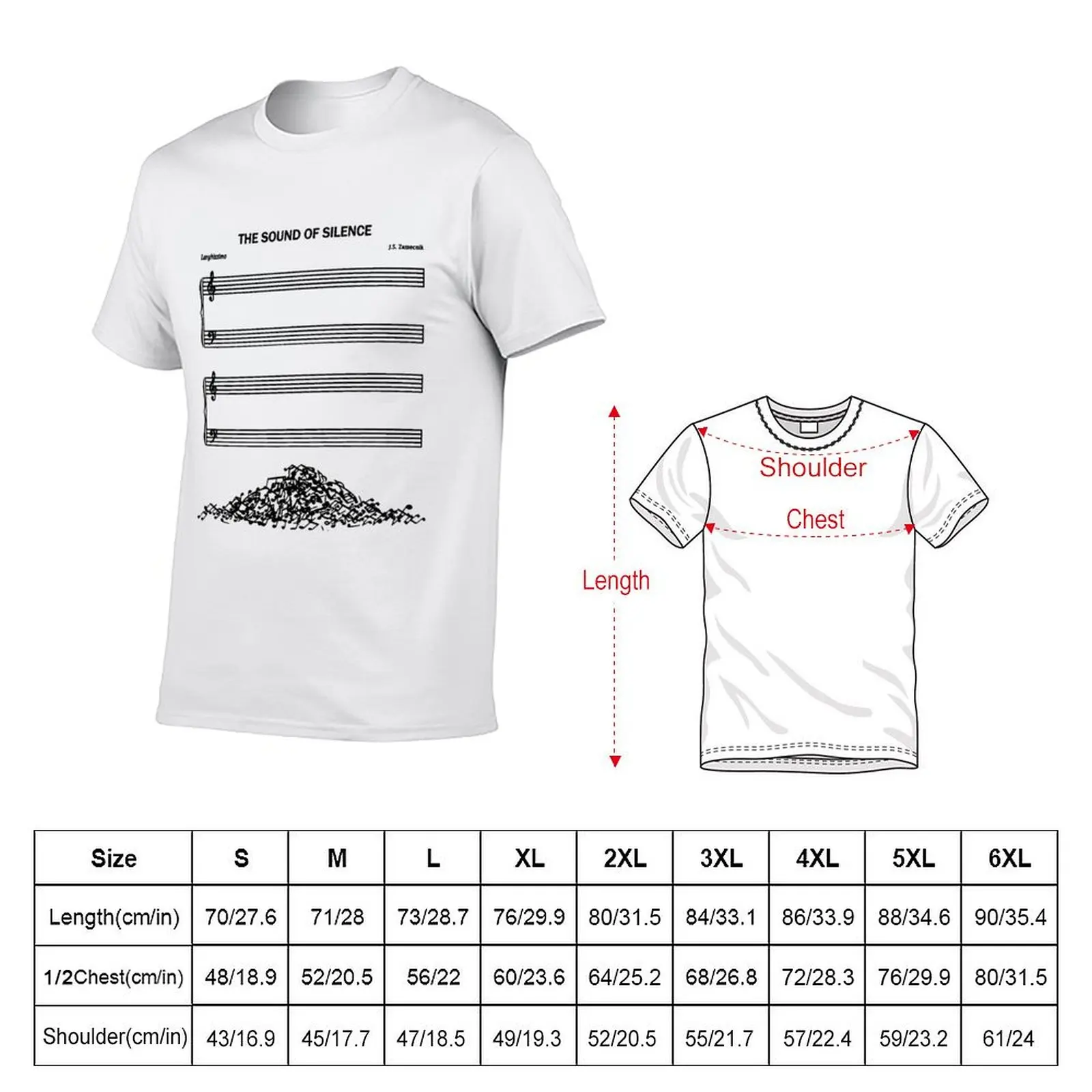 The Sound Of Silence music sheets| Perfect Gift T-shirt cute clothes hippie clothes mens big and tall t shirts