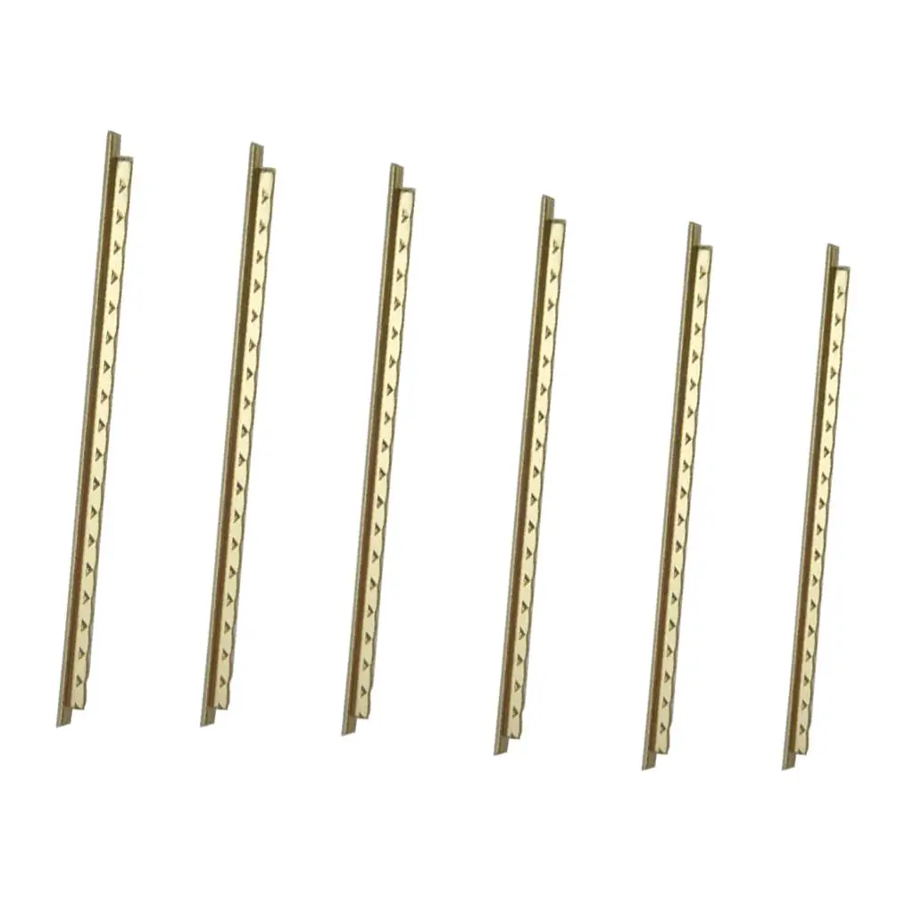 Classical Guitar Fret Wire Brass Set for Guitar Parts and Accessories DIY Guitar Kit and Fret Installation