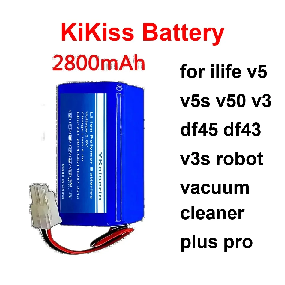 Battery INR18650 M26-4S1P For Ilife V5 V5s V50 V3 DF45 DF43 V3s Robot Vacuum Cleaner Plus Pro