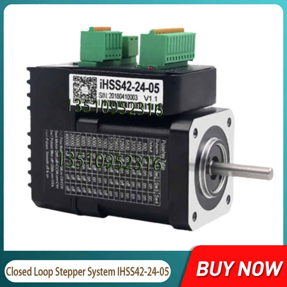 

Jmc Nema 17 Integrated Closed Loop Stepper Motor Output 0.48nm With 1000 Lines Encoder Closed Loop Stepper Motor Ihss42-24-05