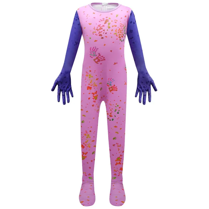 Anime Cosplay Halloween Costumes Kids Game Garten of Banban Character Cosplay Bodysuit Boys Jumpsuits Girl Fancy Carnival B 72th view 2