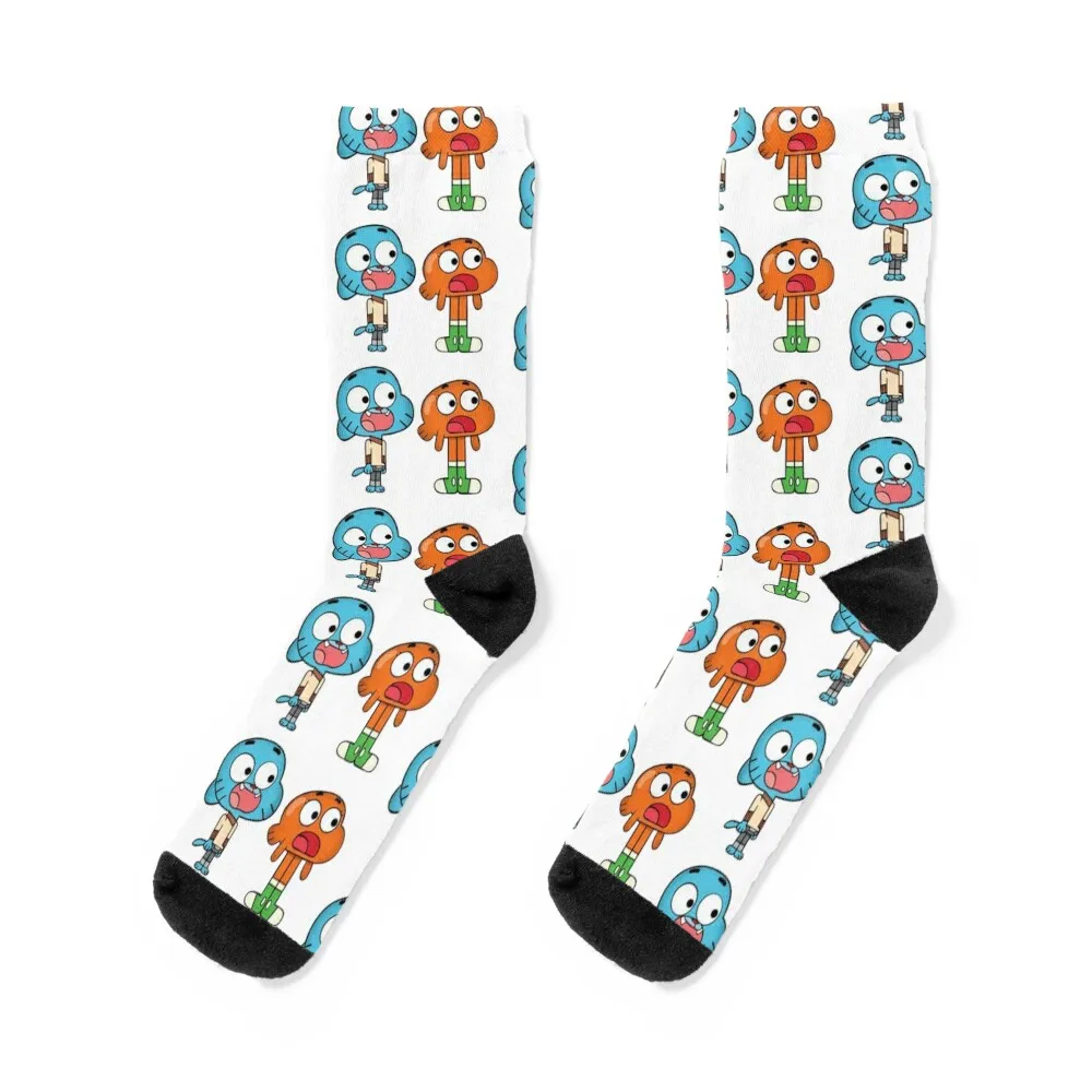 

the amazing world of gambol collection Socks sheer designer kawaii new year Women's Socks Men's