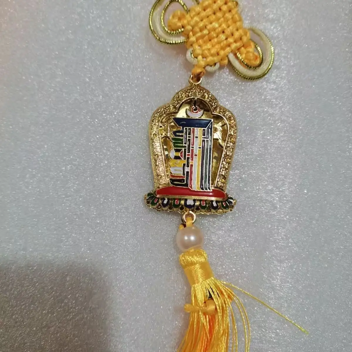 Buddhist Supplies Ten-phase Free Gossip Ornaments for Buddha Statues Alloy Crafts Holiday Gifts Home Decoration