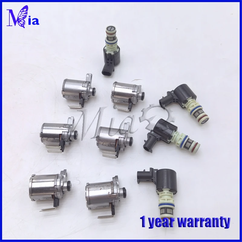 10PCS BTR M78 M11 575R6 6-Speed Auto Gearbox Solenoid Valve Set Fits Corando SsangYong Car Accessories