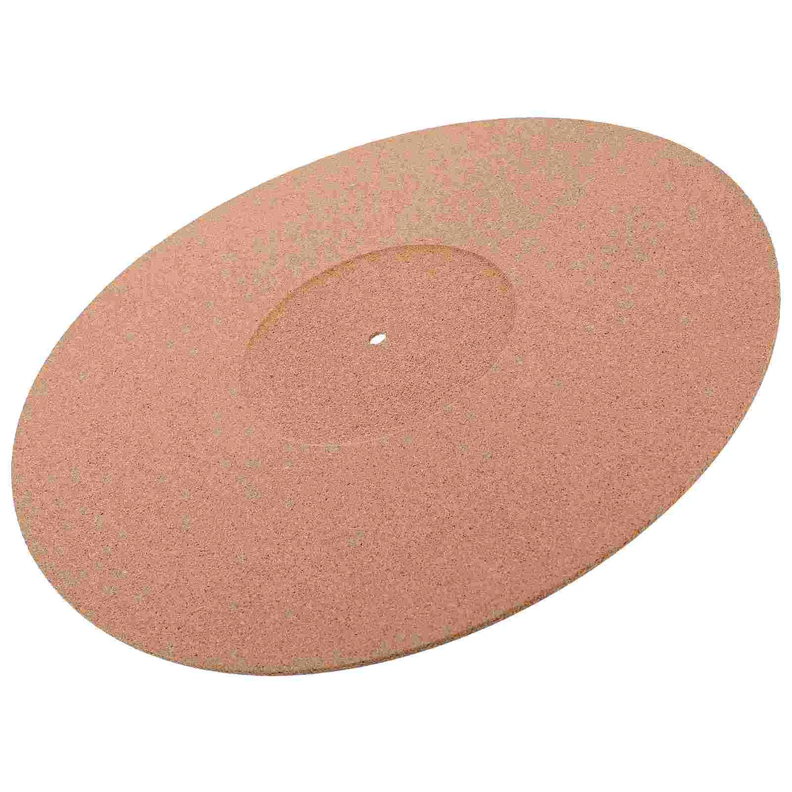 Turntable Mat Turntables for Vinyl Records Protective Cork Pad Anti-static Slipmat Accessories