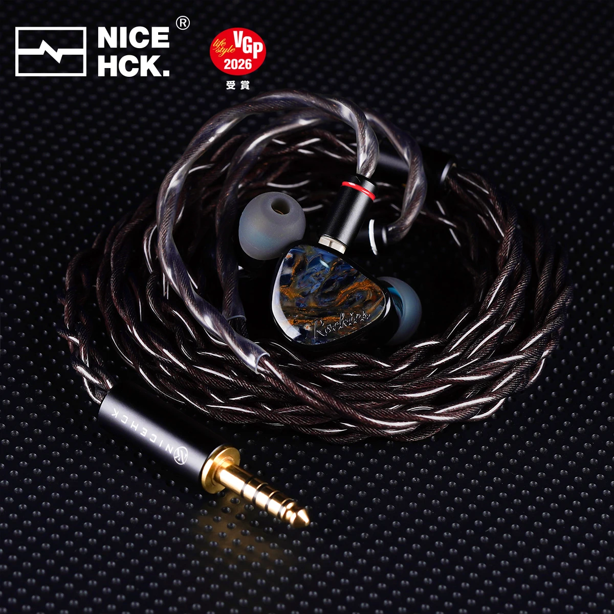 

Pre-sale NICEHCK Rockies 1DD+2 Knowles BA+2 Sonion EST Multi-driver Hybrid Earphone 3.5/4.4 2-in-1 Interchangeable Plug 2Pin IEM