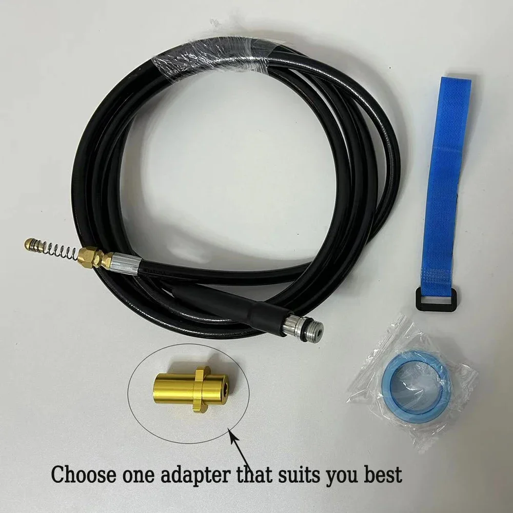 High Pressure washer Micro mini Sewer Jetter drain cleaning hose Sewer Hose Water Cleaning Kit For Karcher Bosch Lavor Wash Gun