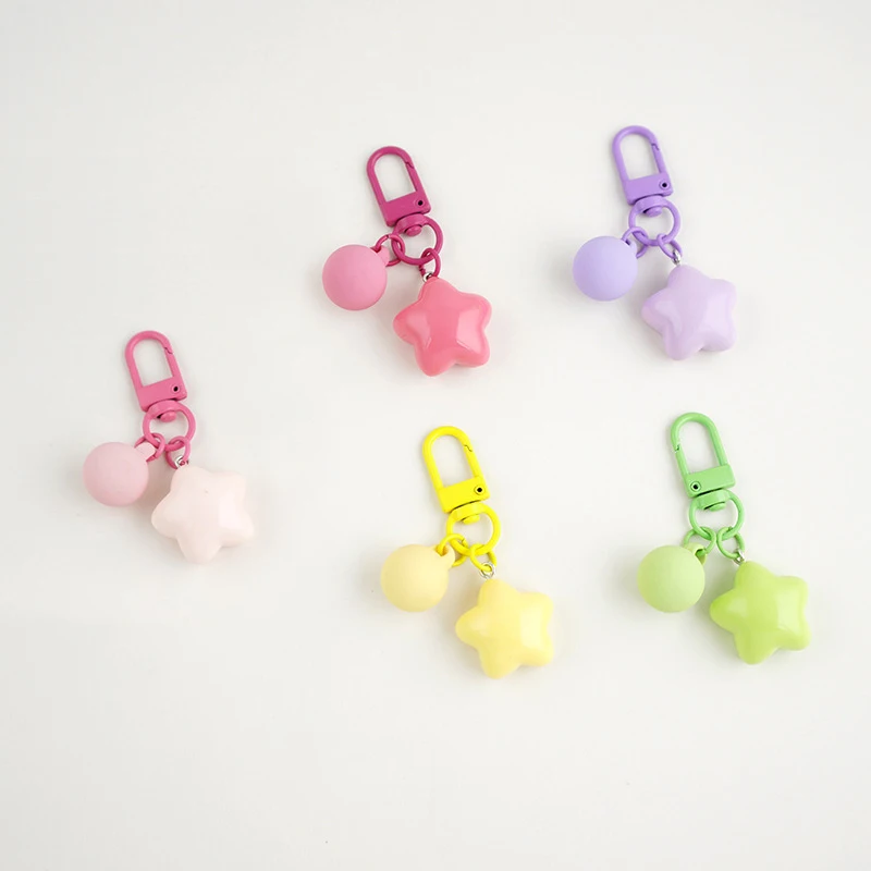 Cottonpeko 1 + 1 + 1 star key ring keyring AirPod Hanger 3-kind set