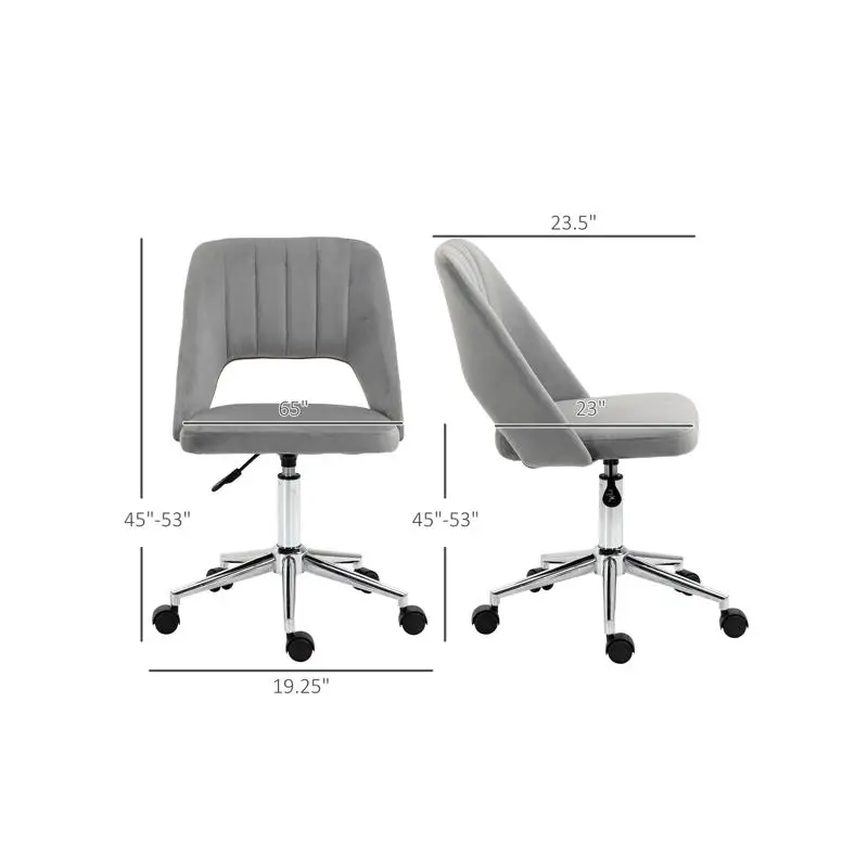 Ergonomic Home Office Chair, Adjustable Height, Modern Design, Comfortable Seat for Gaming & Work