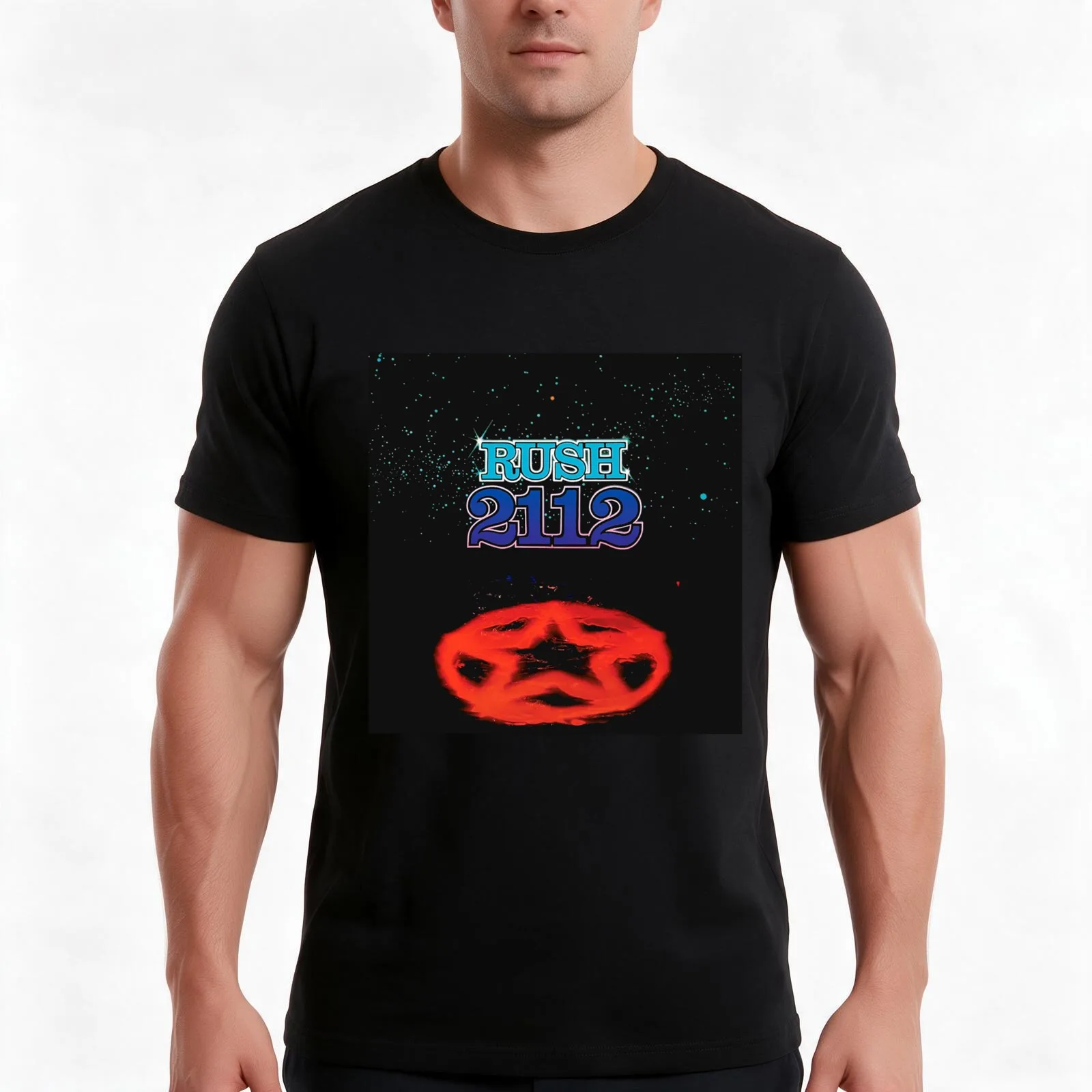 Best colect cover rush T-Shirt Summer Casual Cotton Tee Oversized Streetwear Tops Vintage Graphic Print Unisex Men Women