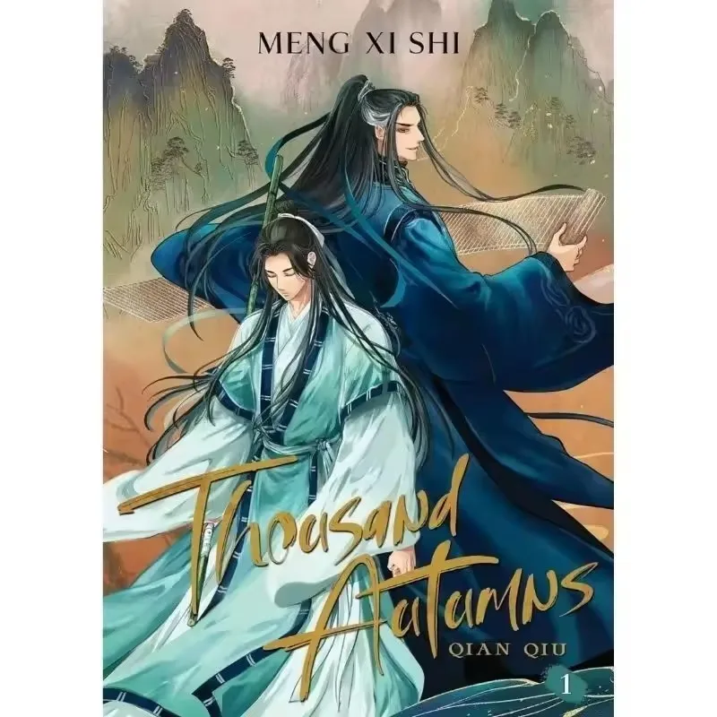 Thousand Autumns Qian Qiu Vol.1-5 by Meng Xi Shi Official English Edition Danmei Wuxia Novel Collection for BL Fans