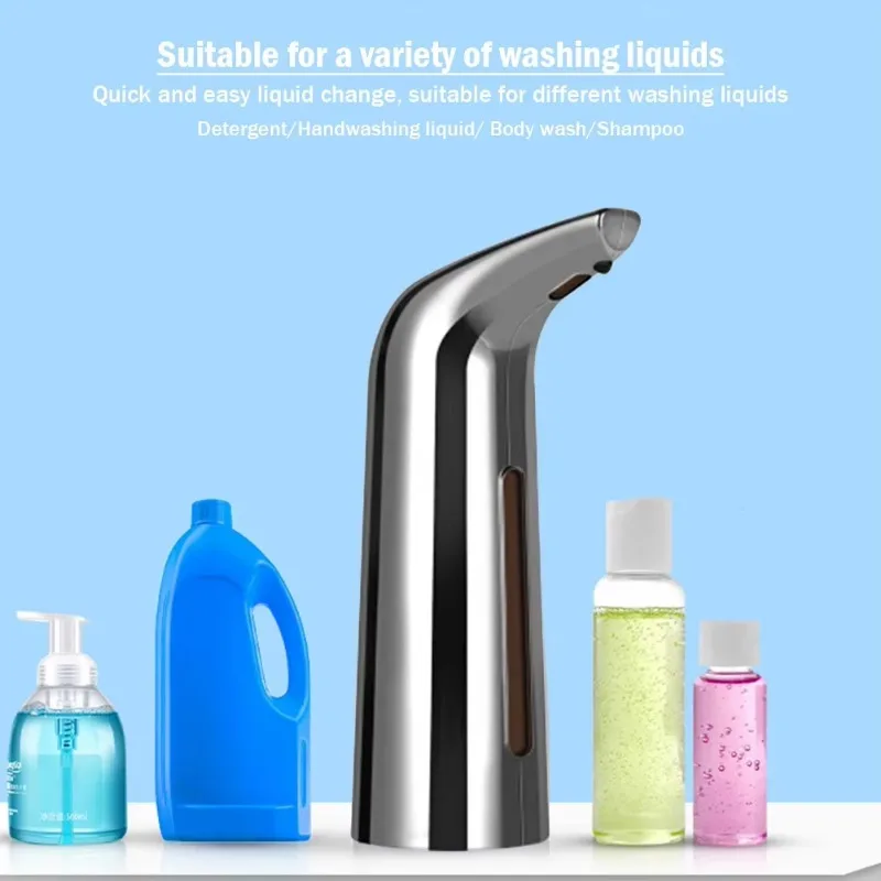 Smart Soap Automatic Dispenser Infrared Induction Gel Shampoo Foam Dispenser Hand Washing Washer for Bathroom Home-appliance