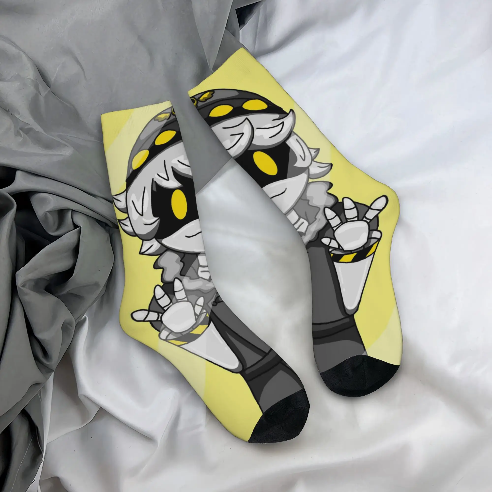 Winter Warm Funny Women Men N Murders Drones Game Socks  Breathable Basketball Socks