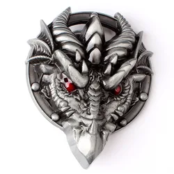 Dragon King Belt Buckle Homemade Handmade Belt Components Knight Heavy Metal Rock Buckle