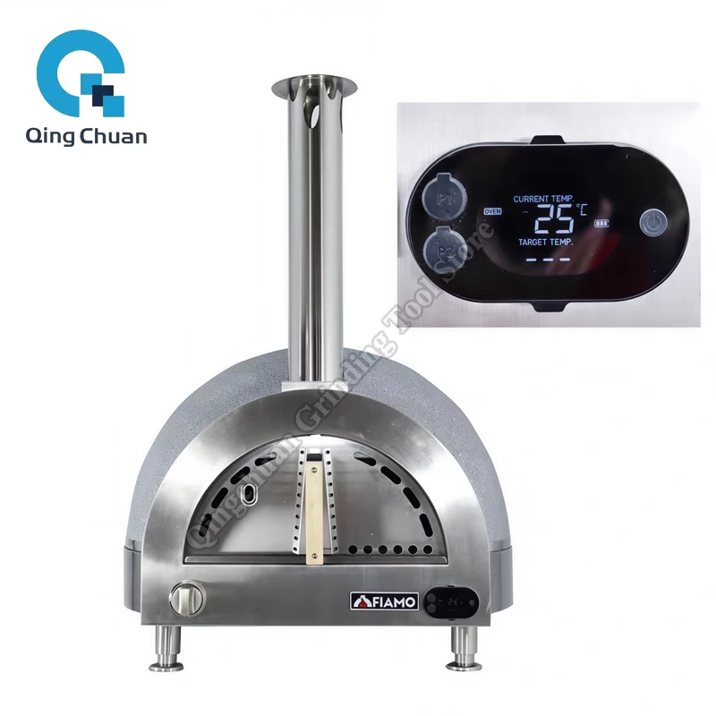 Outdoor Pizza Oven Countertop Baking Pizza Gas Oven BBQ Grill High Quality Camping Picnic Garden Restaurant Barbecue Oven
