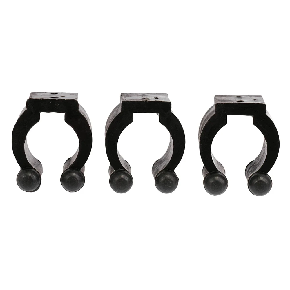 Pool Cues 20-Pack Fishing Pole Wall Mounted Billiards Cue Clip Rod Organizer Fishing Rod Holder Fishing Rod Storage Clips