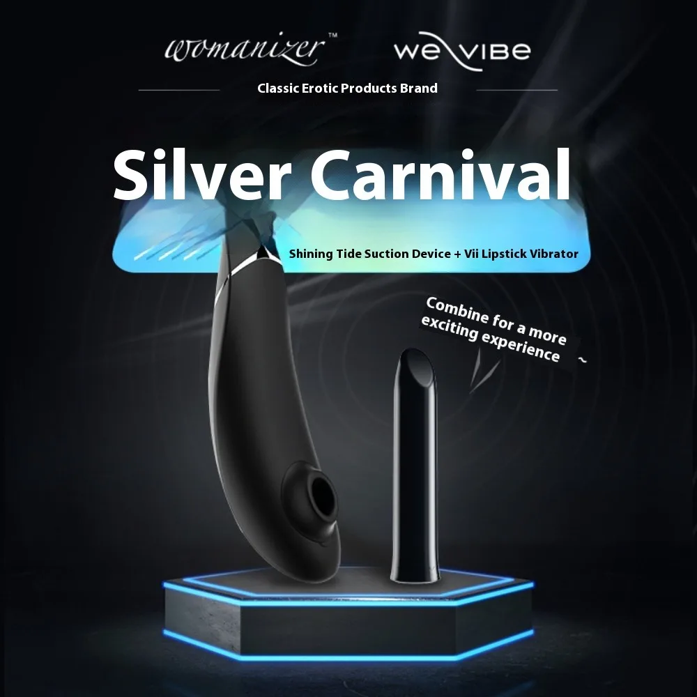Womanizer Premium 2 Clitoral Vibrator Clit Sucking Massaging Sex Toy Massager for Women