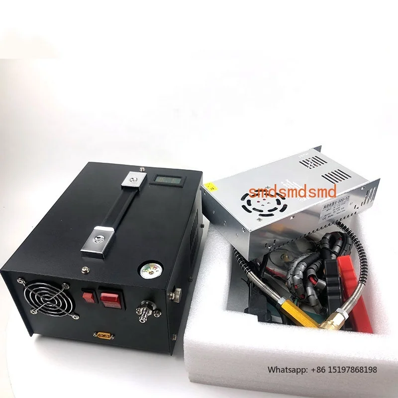 scuba Diving air Compressor Portable 12V DC Power 300bar 4500 PSI High Pressure Mini Pcp Air Compressor Pump