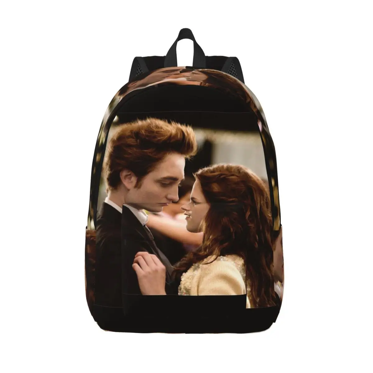 Edward Bella Backpack Middle High College School Student The Twilight Saga Book Bags Men Women Daypack Travel