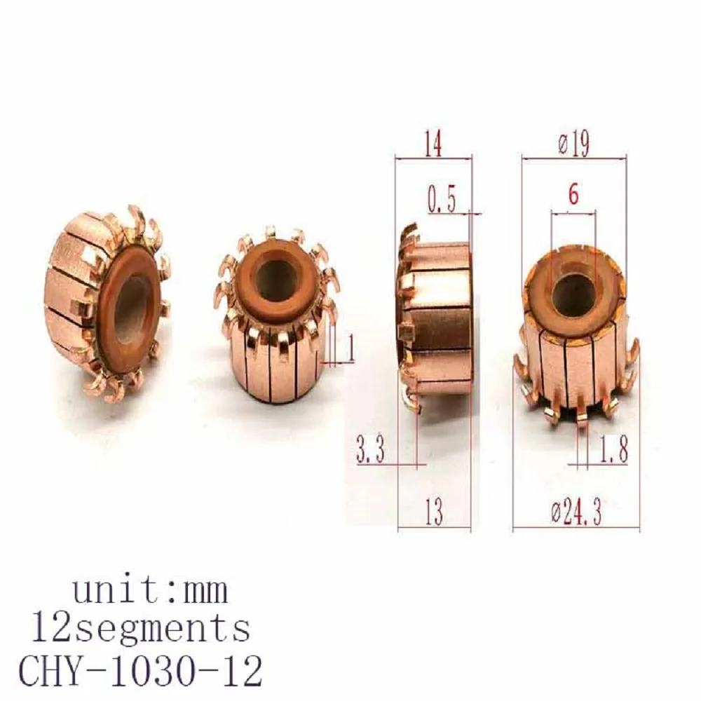 19*6*13*12p Rectifier Reverser Copper Head Chy-1030-12