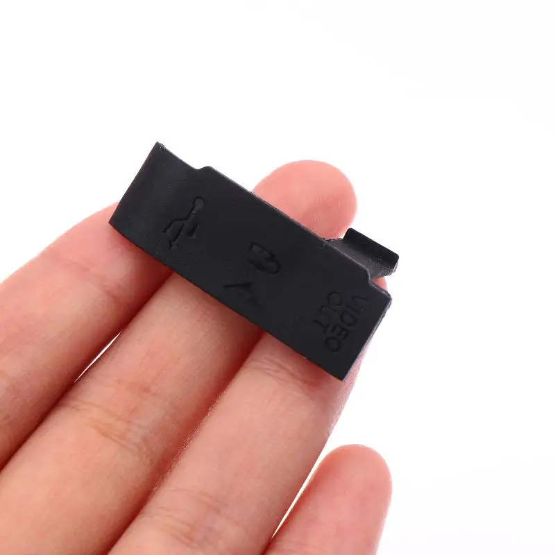 New USB /AV OUT/ HDMI-compatible/ MIC Rubber Plug For EOS 450D EOS Rebel XSi EOS KISS X2 Digital Camera Repair Part