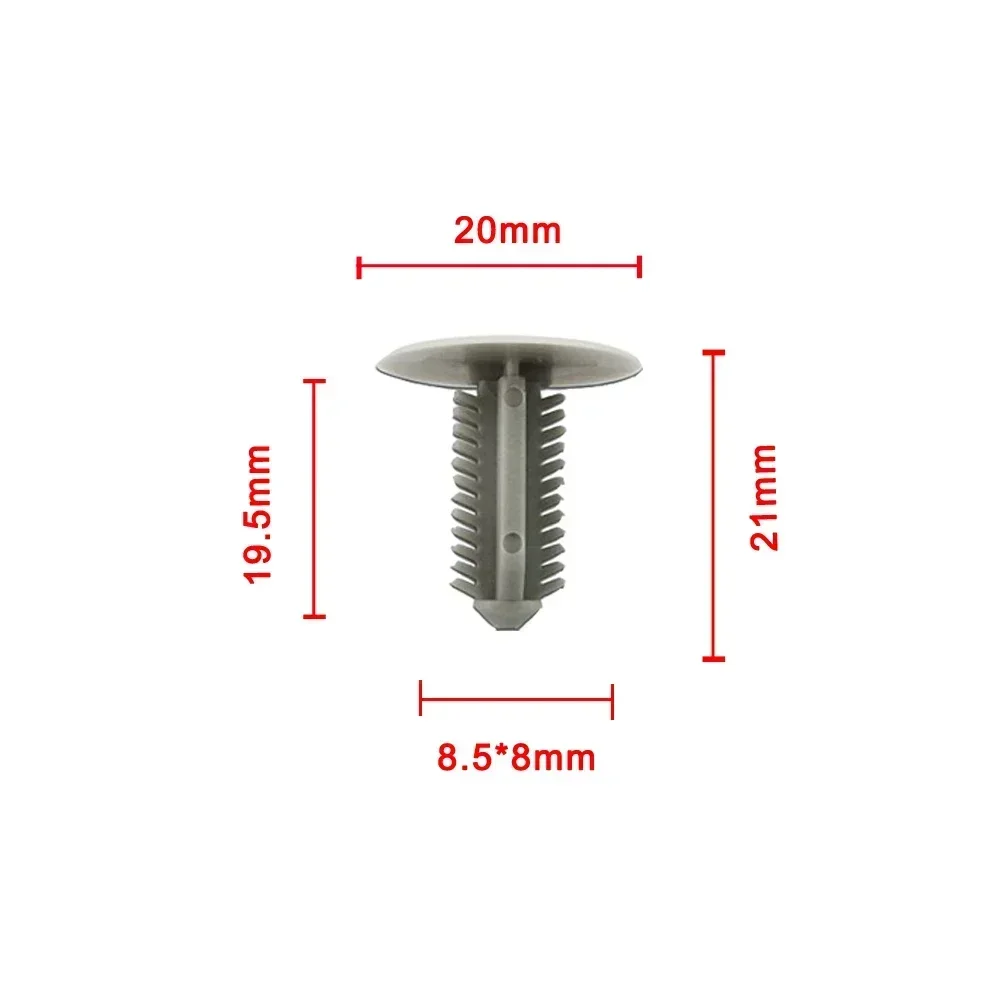 20Pcs Car Ceiling Fixing Clips Car Roof Headliner Rivet Clips Car Trim Panel Retainer Auto Accessories for Toyota 63399-26050