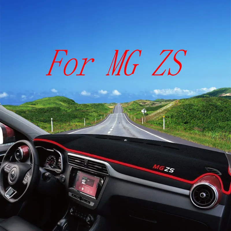 

For MG ZS Instrument Panel Sunscreen Light Blocking Pad Car Interior Decoration Products Console Sunshade Workbench Mat