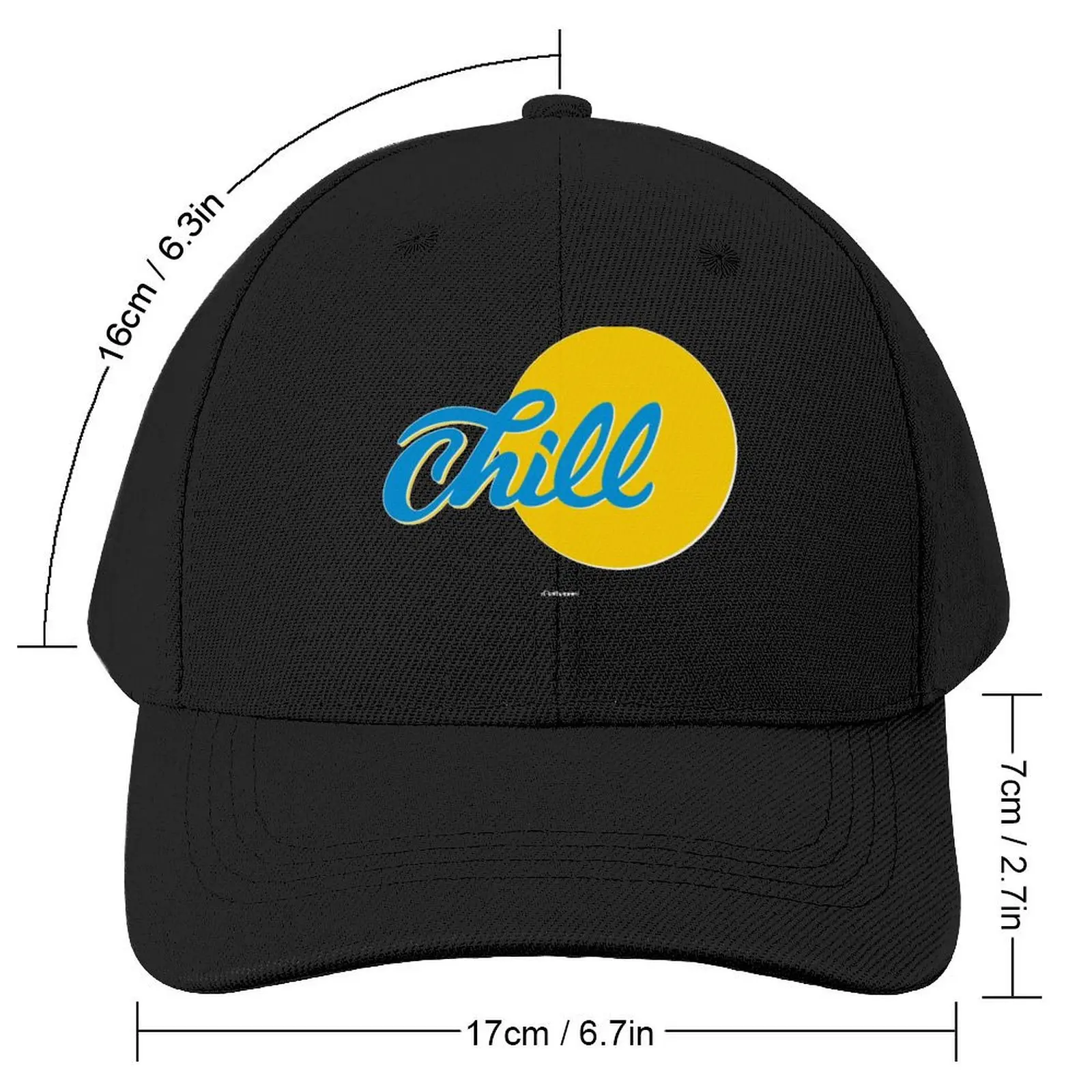 Chill Logo V2 Aruba Baseball Cap funny hat Christmas Hat Icon Women's Hats Men's