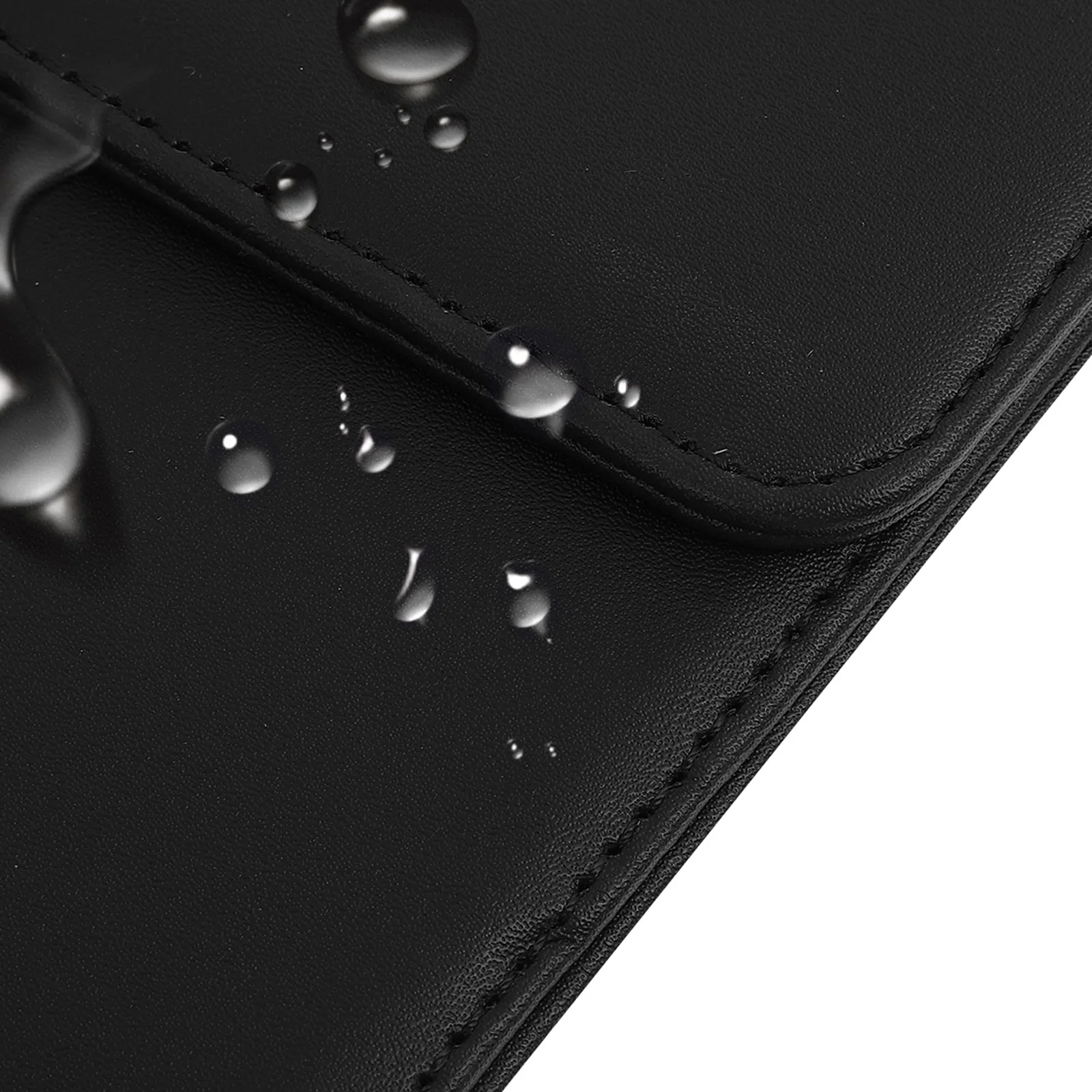 

1Pcs PU Clipboard Business File Organizer Office Portfolio Holder Practical A4 Writing Pad Pen Case Included