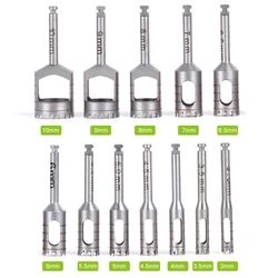Dental Implant Bone Trephine Drill Bur Stainless Steel Gingival Ring Cutter Dentistry Tooth Root Planting Remove Tools