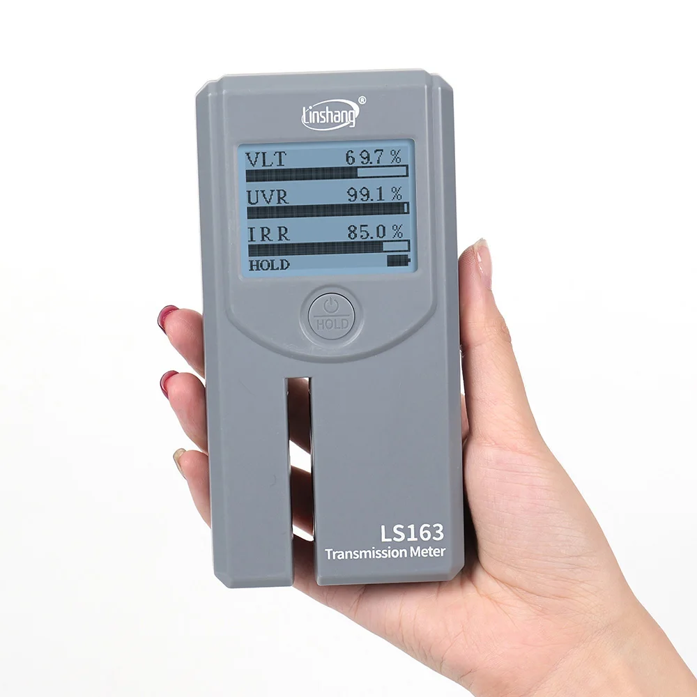 

LS163 LS163A Portable Rotatable Screen Window Tint Film Tester Glass Car Window Tint Meter Solar Film Tester