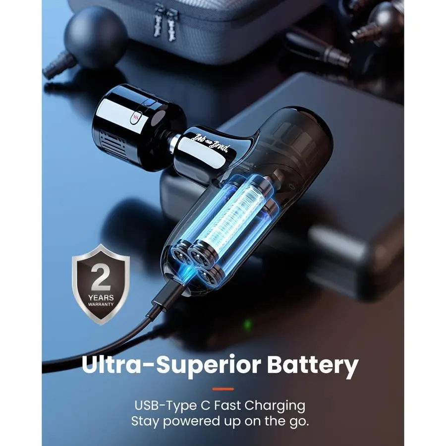 Q2 Pro Mini Massage Gun with Heat and Cold, PocketSized Deep Tissue Massager, HSA Portable Percussion Muscle Massager Gun, Ultra