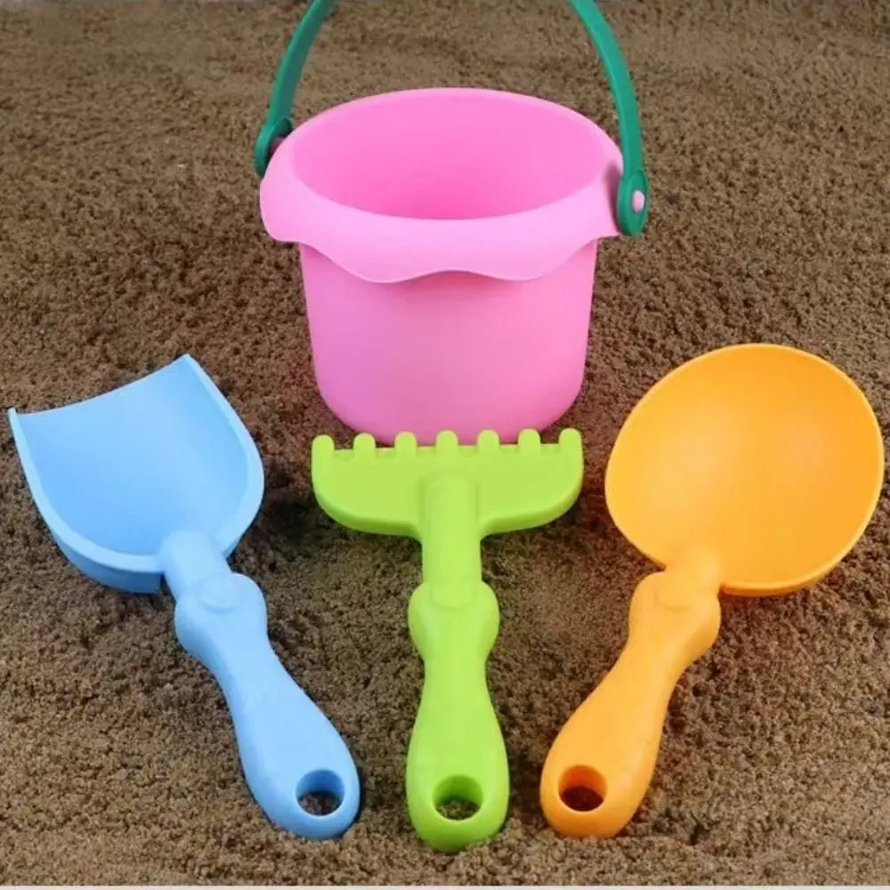 1 Set Shovel Water Game Emmer Strandzand Spelen Speelgoed Schop Abs Strandemmer Speelgoed Lichtgewicht Draagbaar Strandspeeltjes Kids