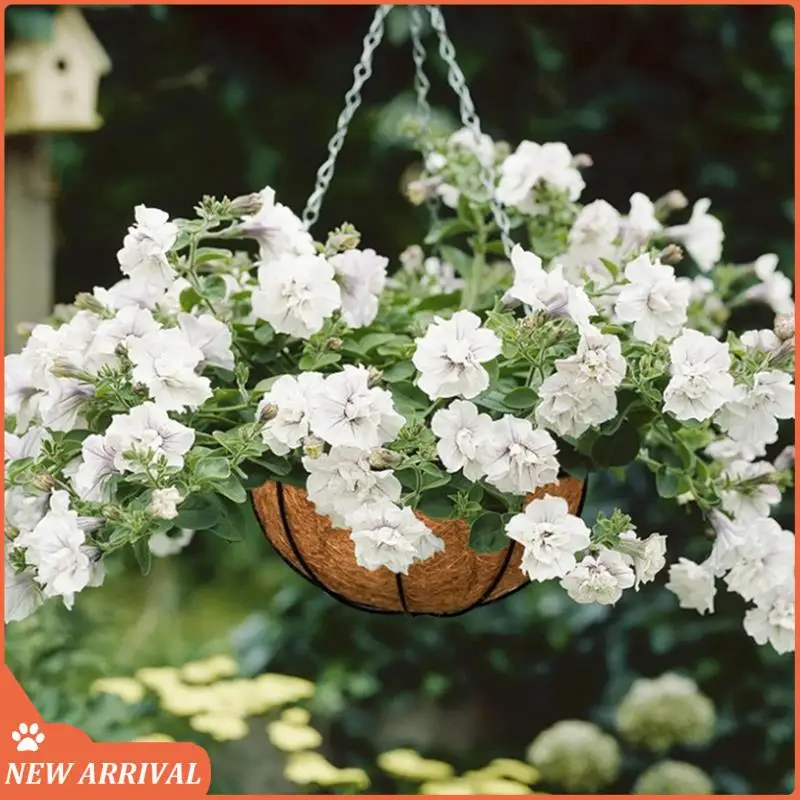 

Emption!Hanging Basket Liner,Round Planter Liner For Hanging Basket,Coconut Fiber Liners For Hanging Baskets Plant Flower