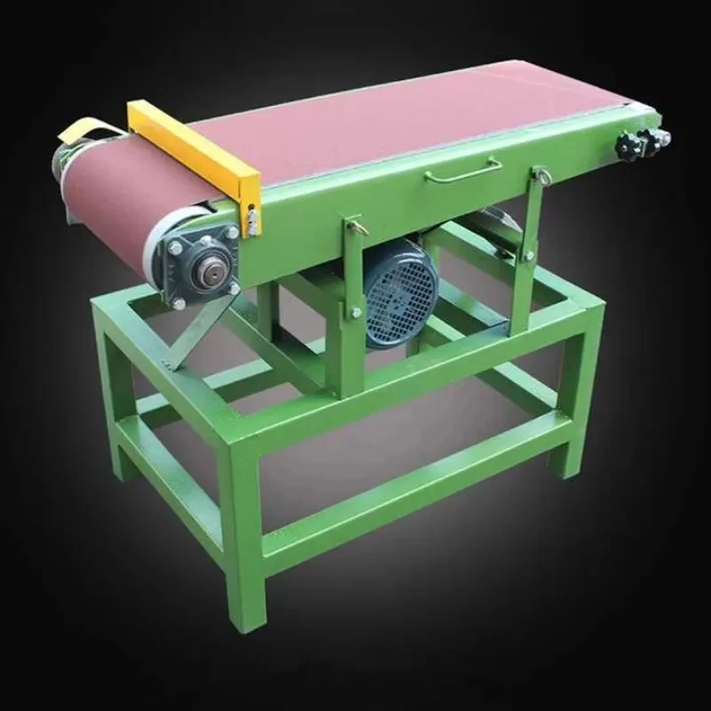Portable Woodworking Vertical Small Metal Parts Belt Grinding Lathe Derusting Sander Plane Polishing Hine 2KW 60Kg