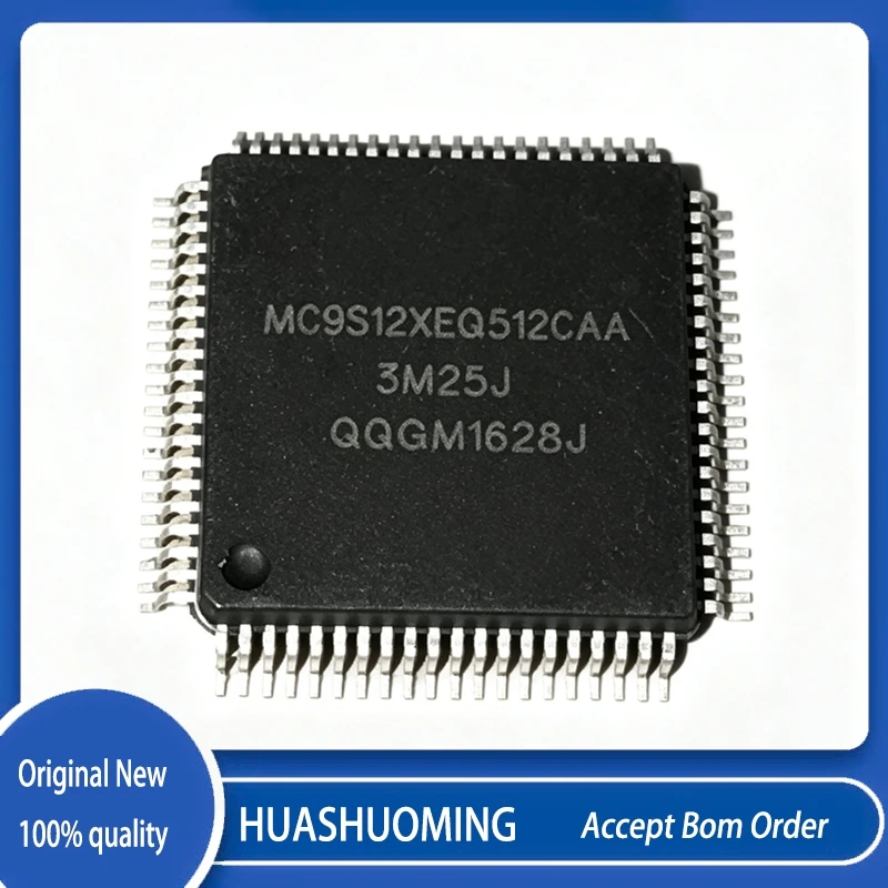 2Pcs/Lot  MC9S12XEQ512CAA  MC9S12XEQ512  QFP-80