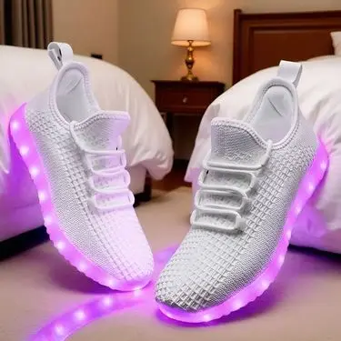 New fashionable women's lightweight colorful shoes, simple daily leisure sports, lightweight and breathable women's shoes