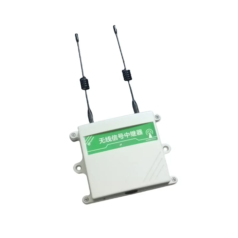 433MHz  Wireless Signal Repeater Extender for Alarm System Remote Control Receiver Transmitter Range Booster DC12V
