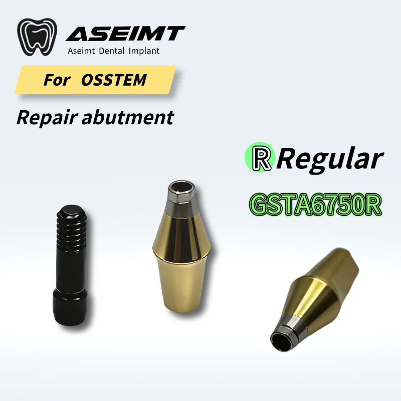 Compatible Osstem Dental Transfer Abutment with Dual Hex Connection Grade 5 Titanium Abutment Prosthesis Factory