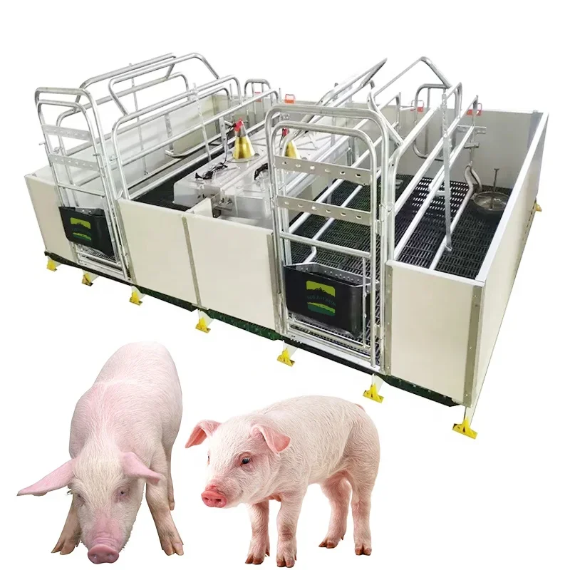 Livestock SEMI European farrowing pen for pigs farrowing crates for pigs Durable pig farming equipment animal cages