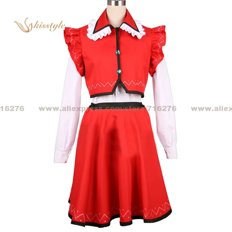 

Kisstyle модный Touhou Toho Project Shrine Maiden Perfect Cherry Blossom Lunasa Prismriver Косплей Костюм