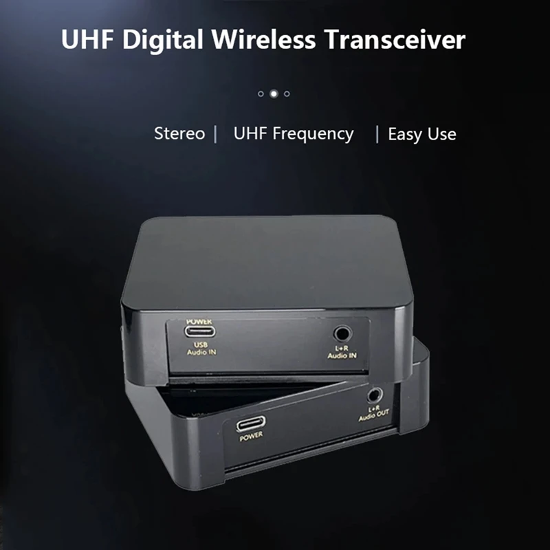 

200M UHF Hifi Digital Wireless Transmitter Receiver for IPad LaptopJAS