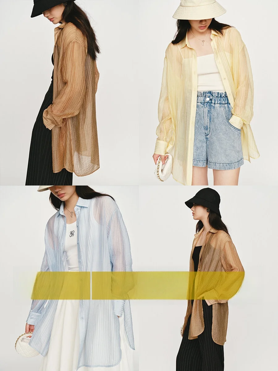 

Специальное предложение Amyy Studios: 6 солнцезащитных кремов с эффектом ледяного охлаждения JUE Beau Mysterious Slim Folded Texture See Tough Irt для женщин Busi...