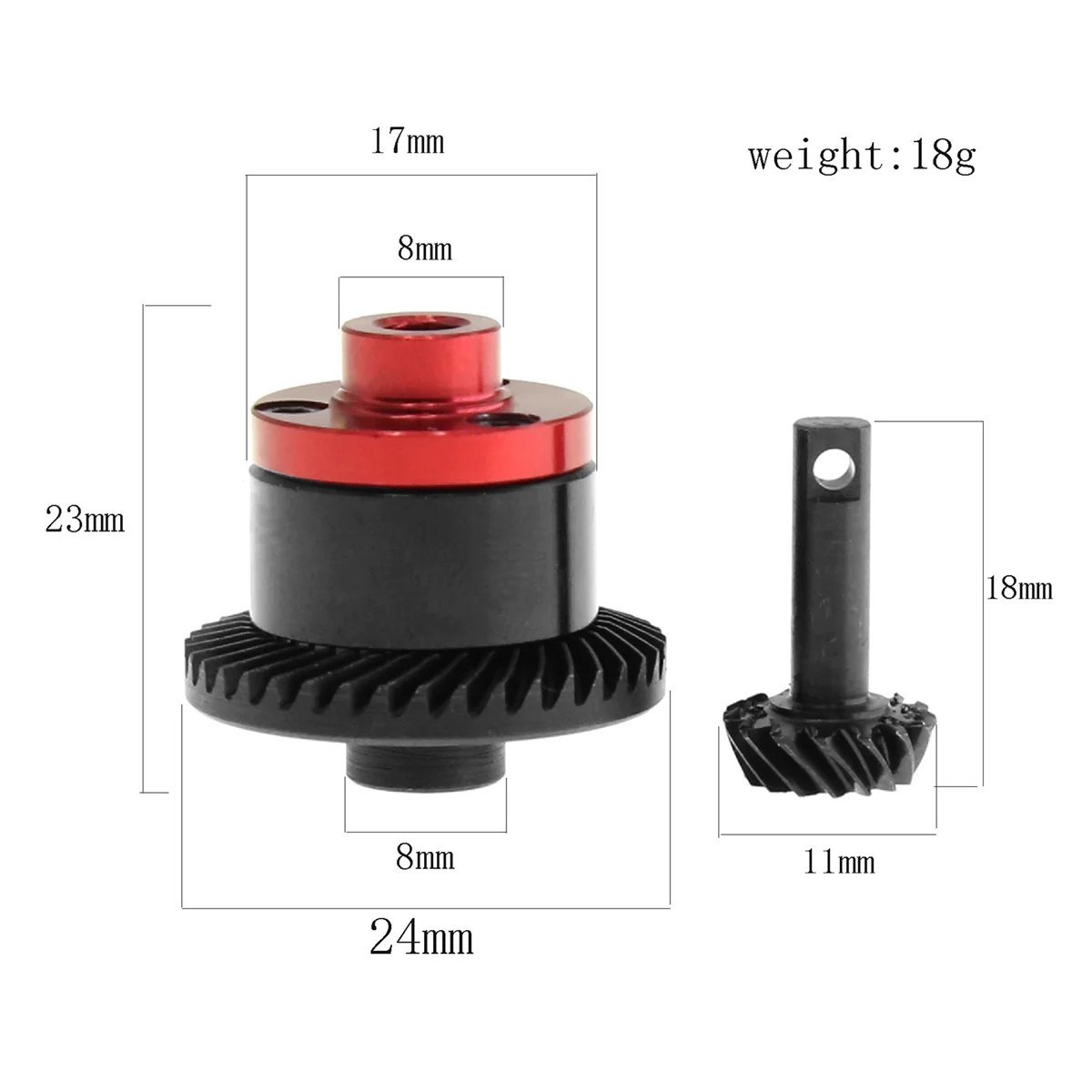 Metal Diff Case Diff Gear 39T Input Gear 15T for Traxxas 1/16 E-Revo RALLY SUMMIT SLASH Rc Car Upgrade Parts